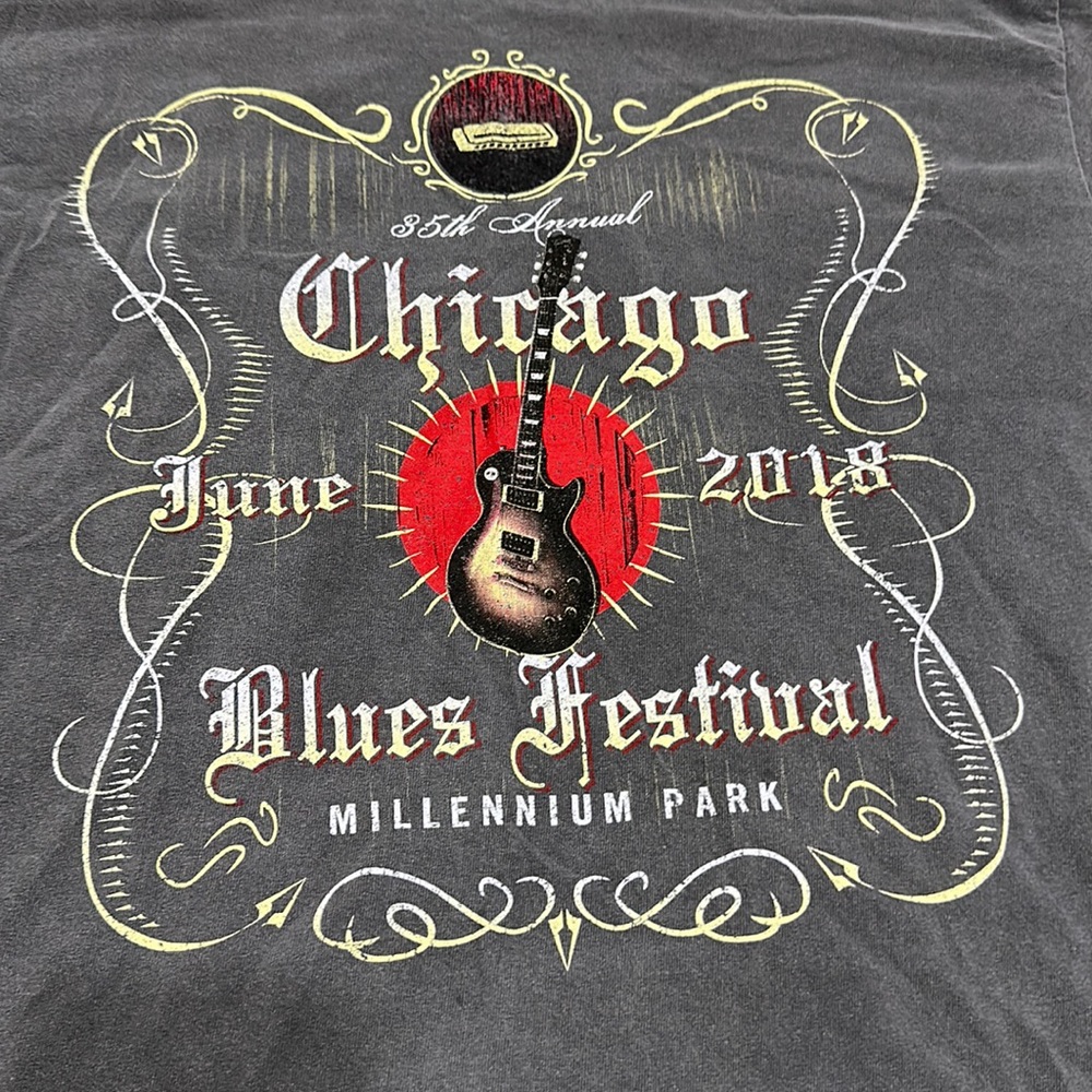 Chicago Blues Fest 2018 Rham Emanuel Gray L